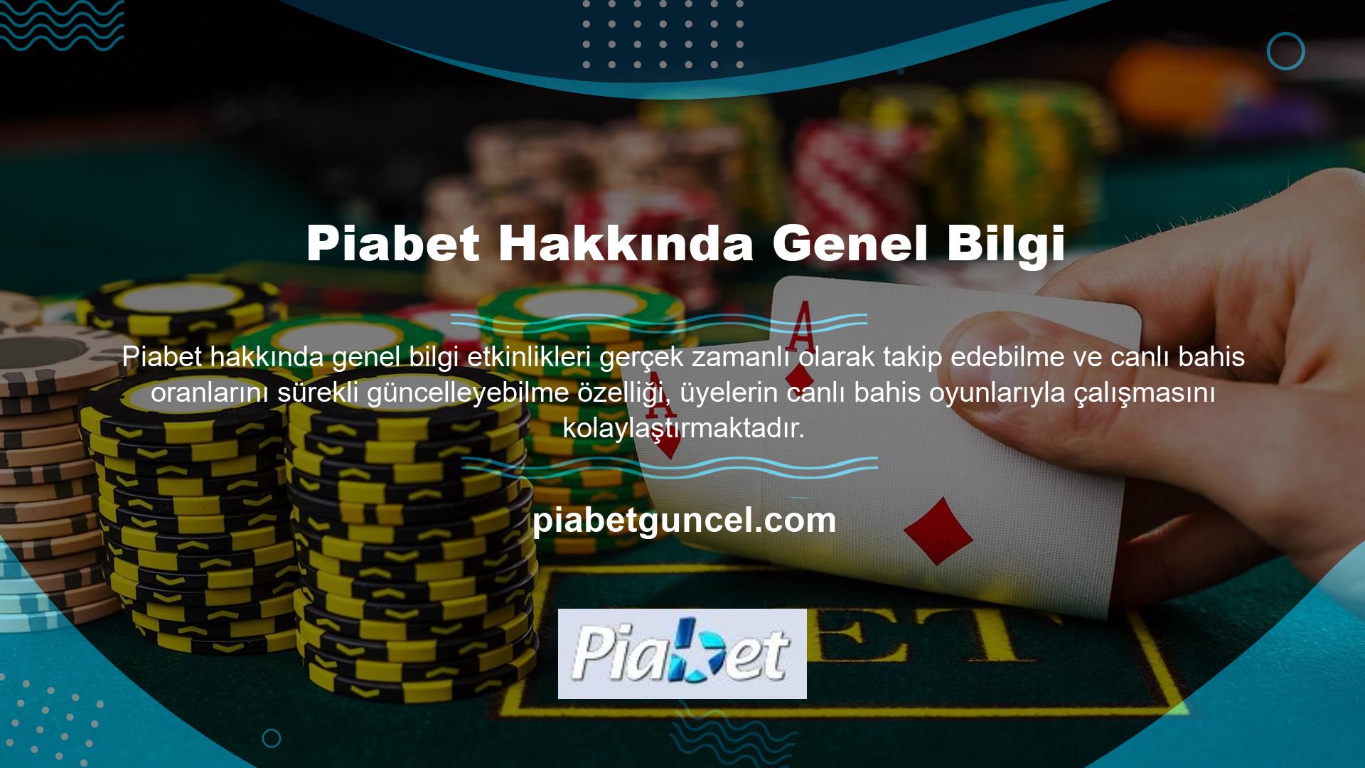Piabet Bahis Çoğu bahisçi arama motoru bahis sitelerine soruyor Piabet dolandırıcı mı? Türkiye'nin en popüler casino sitesi hakkındaki sorunun cevabını ele alalım